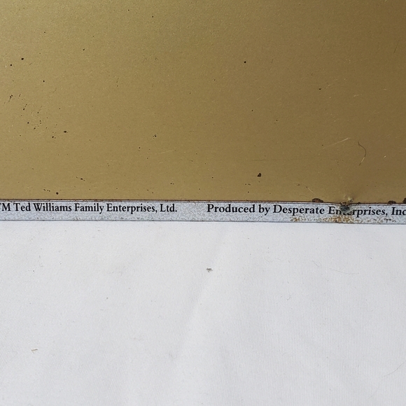 Ted Williams 1507 Baseball Quote Metal Sign Distressed Vintage Look - Picture 4 of 7